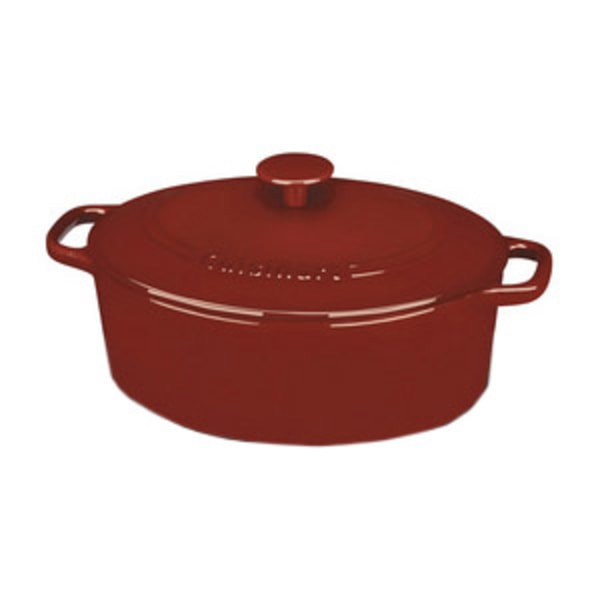 Cuisinart - Chef's Classic 5-1/2-Quart Casserole Dish - Cardinal Red