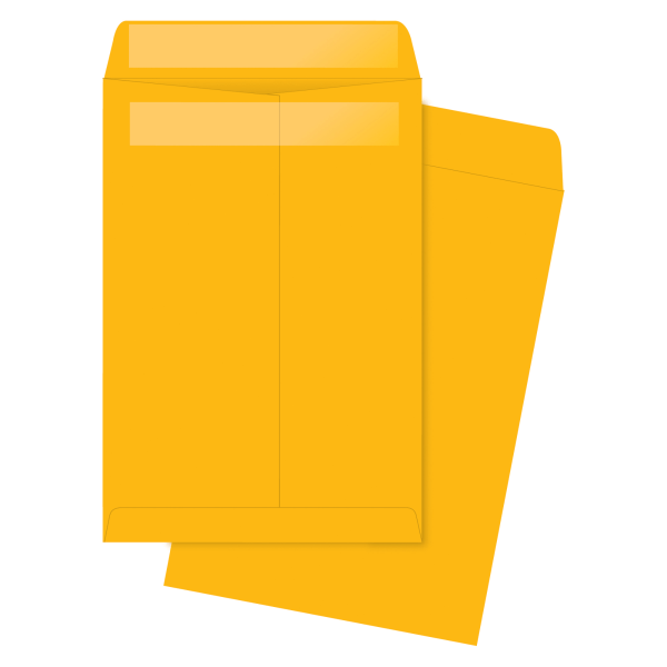 Durable Open-End Catalog Envelopes 6-1/2 W x 9-1/2 L - 10 Pack 24lb