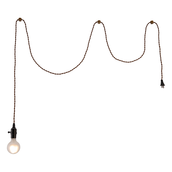 Zuo Modern Molly Ceiling Lamp, 2-1/4""W, Black -  56121