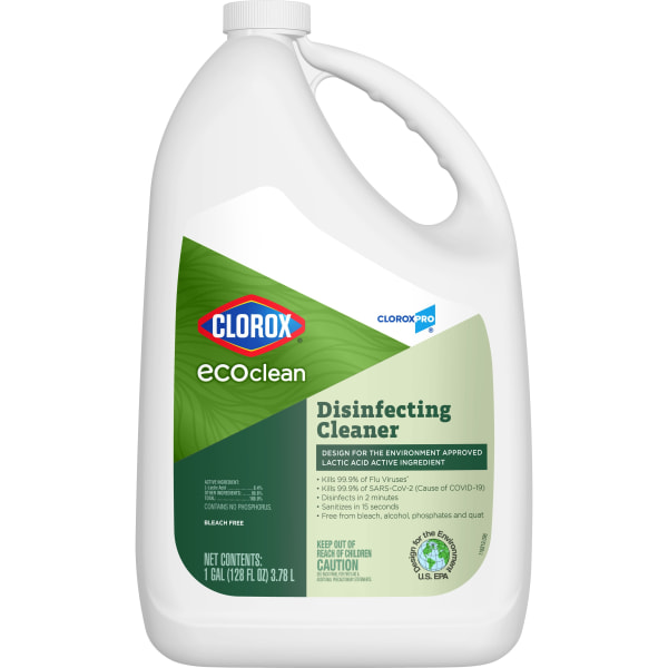 Clorox CloroxPro EcoClean Disinfecting Cleaner Refill 128 Fl Oz