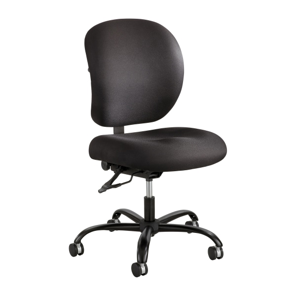 Safco® Alday™ 24/7 Task Chair, Fabric, Black -  3391BL