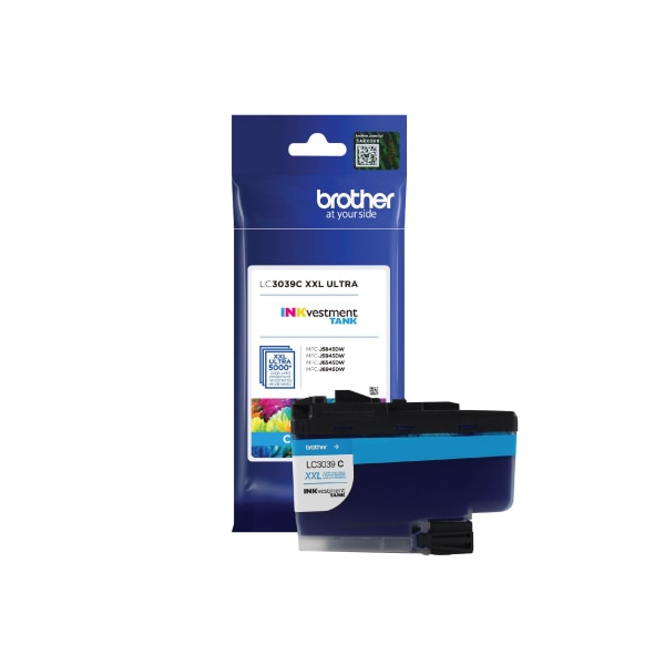 Brother® LC3029 Cyan High-Yield Ink Cartridge, LC3029C