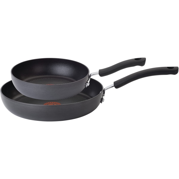 Photos - Bakeware Tefal T-Fal Ultimate 2-Piece Aluminum Non-Stick Fry Pan Set, Gray E765S264 