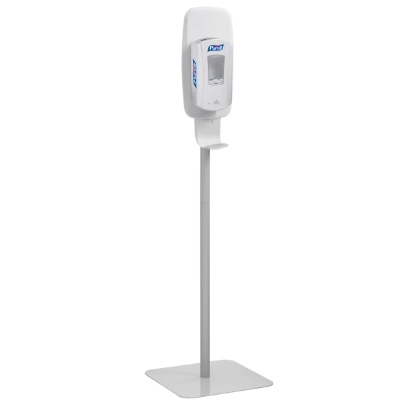 Purell® TFX and LTX-12 Touch Free Floor Stand, Mineral Gray -  2424-DS