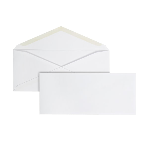 UPC 735854770020 product image for Office Depot® Brand #10 Envelopes, Gummed Seal, 30% Recycled, White, Pack Of 250 | upcitemdb.com