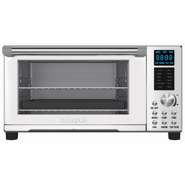 NuWave 20831 Bravo Air Fryer Toaster Oven Silver