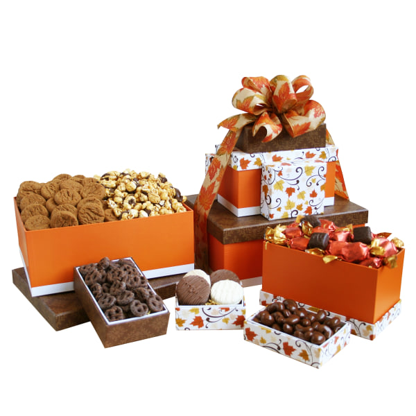 UPC 021357000024 product image for Givens Wonderful Fall Sweets Tower | upcitemdb.com