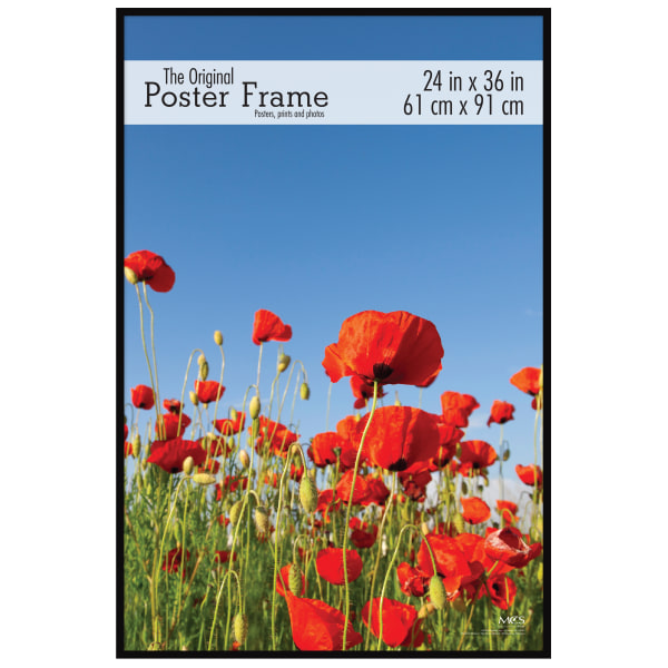 MCS Original Poster Frame, 24" x 36", Black