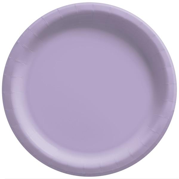 UPC 192937215142 product image for Amscan Round Paper Plates, 8-1/2