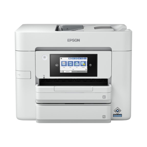 Epson WorkForce Pro WF-C4810 - Multifunction printer - color - ink-jet - 8.5 in x 14 in (original) - A4/Legal (media) - up to 22 ppm (copying) - up to 25 ppm (printing) - 500 sheets - 33.6 Kbps - USB 2.0  LAN  Wi-Fi(ac)