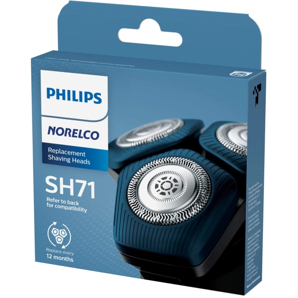 Philips Norelco Shaving Head For Shaver Series 7000  AngularShaped Series 5000 Silver