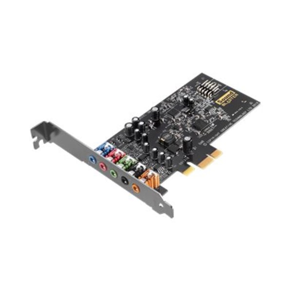 Creative Sound Blaster Audigy Fx - Sound card - 24-bit - 192 kHz - 106 dB SNR - 5.1 - PCIe -  70SB157000000