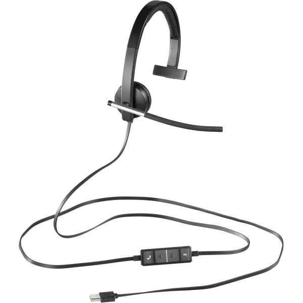 USB Headset Mono H650e - Mono - USB - Wired - 50 Hz - 10 kHz - Over-the-head - Monaural - Supra-aural