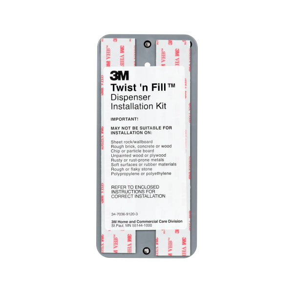3M Twist n Fill Dispenser Installation Kit, Case Of 10