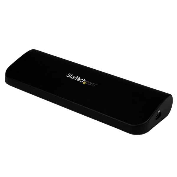 USB 3.0 Docking Station - Compatible with Windows / macOS - Supports Dual Displays - HDMI and DVI - DVI to VGA Adapter Included - USB3SDOCKHD