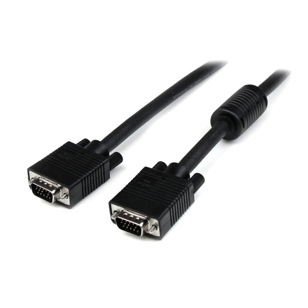 Photos - Cable (video, audio, USB) Startech.com 35 ft Coax High Resolution Monitor VGA Cable HD15 M/M MXT101MMHQ35