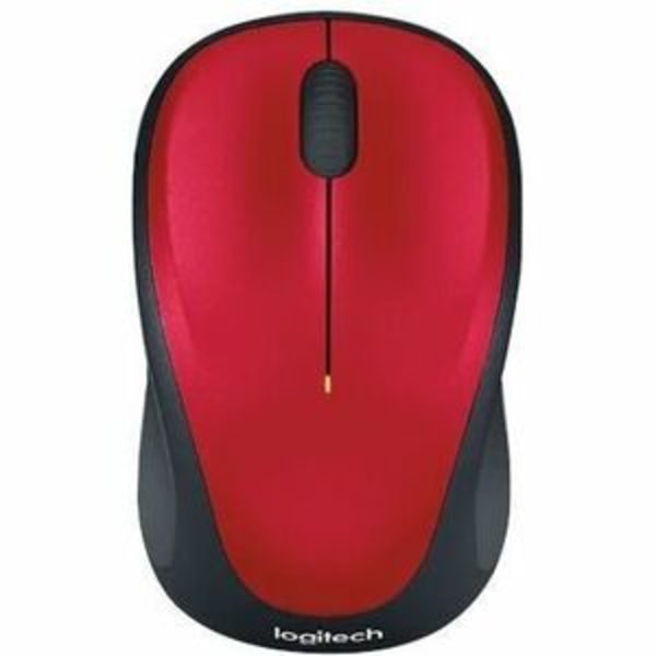 Logitech M317 Wireless Mouse with Compact Contoured Design in Colt Glossy
