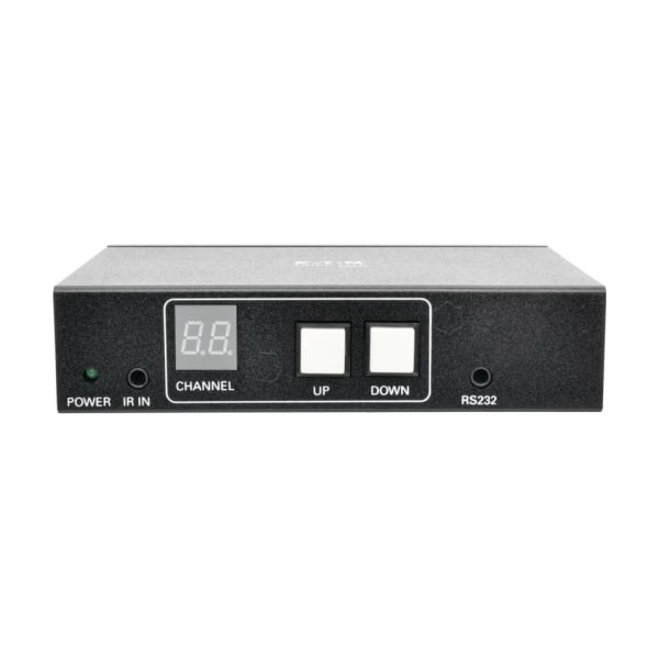 Tripp Lite DisplayPort Over IP Receiver Extender Cat5/6 w/ RS-232, IR Control - 1 Output Device - 656.17 ft Range - B160100DPSI