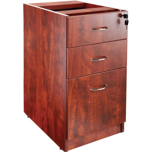 Lorell  Essentials Hanging Fixed Pedestal - 3-Drawer  1 Each  File Box  Letter-Size
