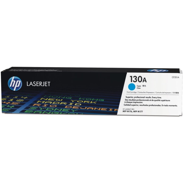 130A Cyan Toner Cartridge, CF351A