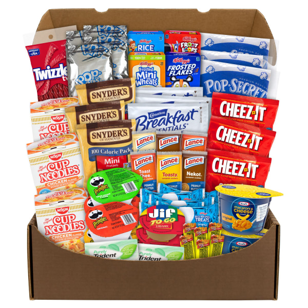 Break Box Dorm Room Survival Snack Box, 55/Box (700-00014) | Quill