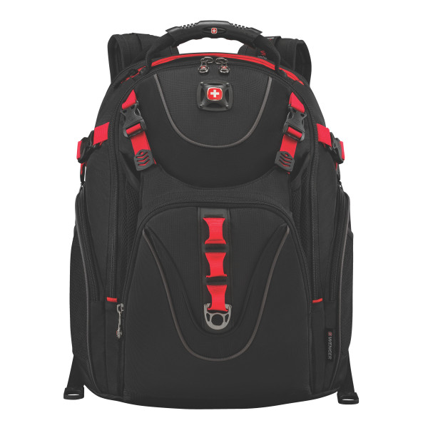 EAN 7613329045862 product image for Wenger� Maxxum Laptop Backpack, Black/Red | upcitemdb.com