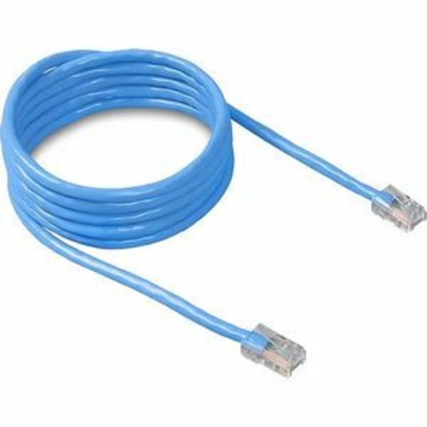 UPC 722868573334 product image for Belkin - Patch cable - RJ-45 (M) to RJ-45 (M) - 5 ft - CAT 5e - molded - blue | upcitemdb.com