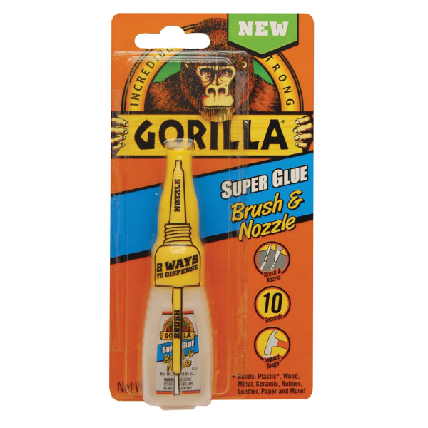 Super Glue Brush & Nozzle, 0.35 Oz