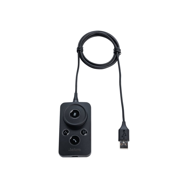 Photos - Remote control Jabra Engage Link MS -  - cable - for Engage 50 Mono, 50 Stereo, 65 Mono, 65 Stereo, 75 Mono, 75 Stereo 50-119 