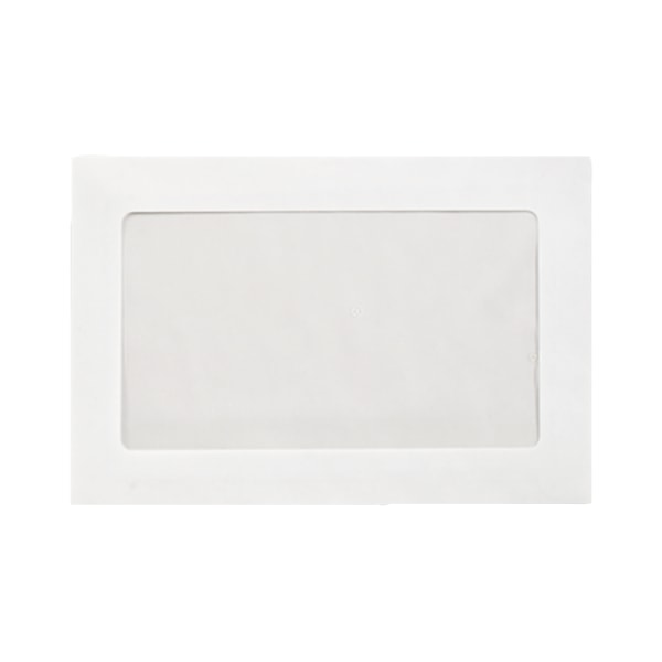 Photos - Envelope / Postcard LUX #6 1/2 Full-Face Window Envelopes, Middle Window, Gummed Seal, Bright White, Pack Of 1,000 