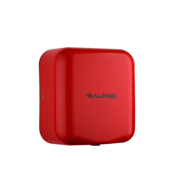 Alpine Hemlock Commercial Automatic High-Speed Electric Hand Dryer, Red -  Alpine Industries, 400-10-RED
