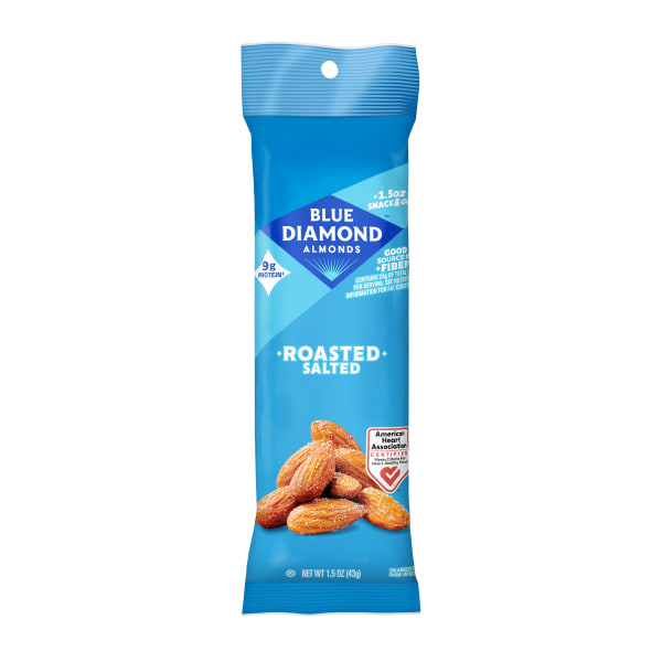 Blue Diamond Roasted Salted Almonds 15 Oz Total Qty 1