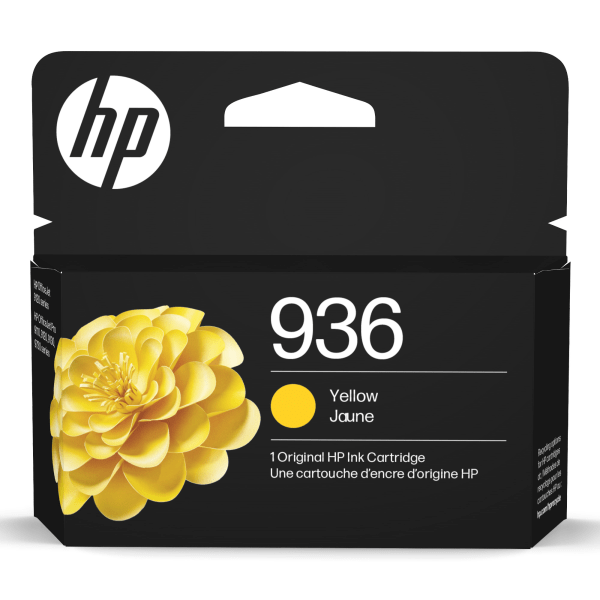 936 Yellow Original Ink Cartridge, 4S6V1LN