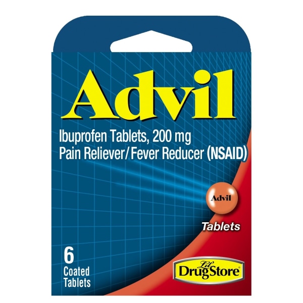 Advil Ibuprofen, Packet Of 6 Pills