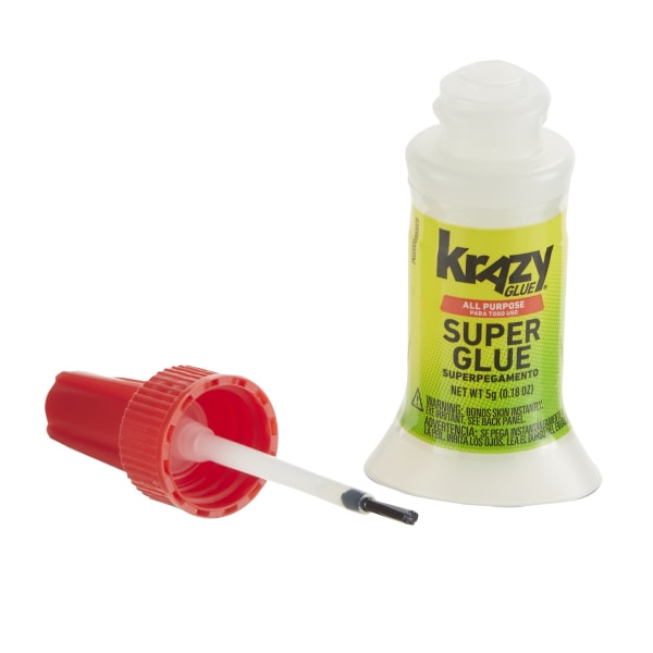 Krazy� Glue, All-Purpose Brush-On Formula, .18 Oz., Clear