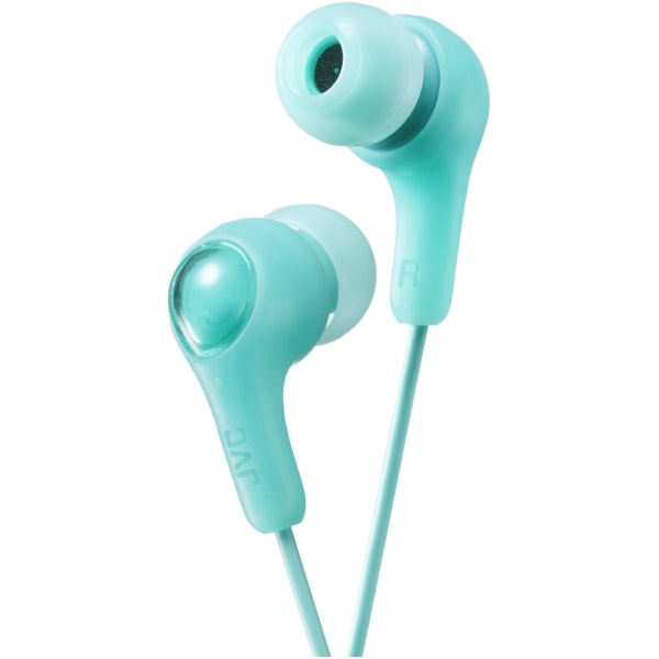 UPC 046838000164 product image for JVC Gumy Plus Earphone - Stereo - Green - Mini-phone (3.5mm) - Wired - 16 Ohm -  | upcitemdb.com