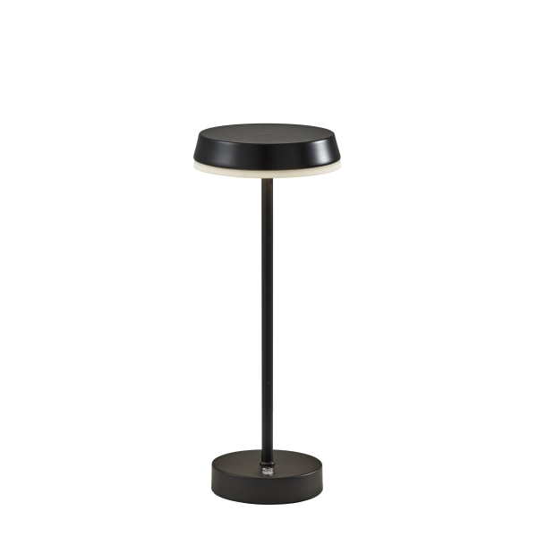 Adesso Tommy LED Cordless Indoor/Outdoor Table Lamp, 15""H, Black -  2600-01
