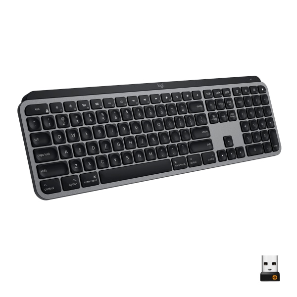 Photos - Keyboard Logitech ® MX Wireless , Space Gray 920-009552 