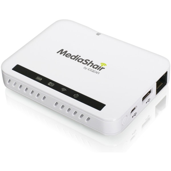 UPC 881317512963 product image for IOGEAR Wireless Media Hub w/Access Point & Power Station - 2 Total Number of USB | upcitemdb.com