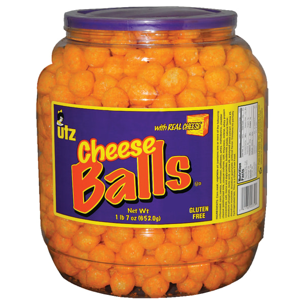 Utz Cheese Balls, 23 oz ( best by may /22/2023