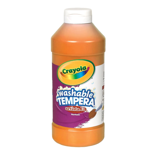 UPC 071662650360 product image for Crayola® Artista II® Tempera Paint, 16 Oz, Orange | upcitemdb.com