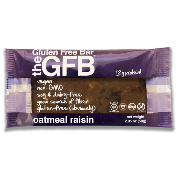 UPC 853056004016 product image for GFB- The Gluten-Free Bar, Oatmeal Raisin, 2.05 Oz, Pack Of 12 | upcitemdb.com