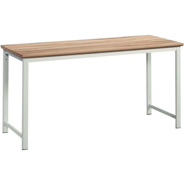 Sauder® Bergen Circle Commercial 60""W Executive Table Computer Desk, Kiln Acacia -  426288