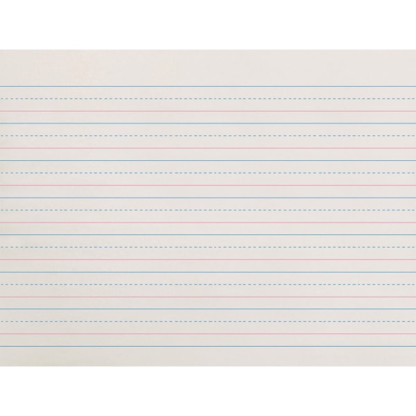 ISBN 9780880858977 product image for Pacon® Broken Midline Writing Paper, Grade 1, 5/8