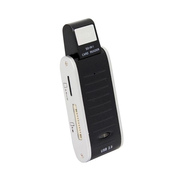 Vivitar 50-In-1 Card Reader, Black | Quill