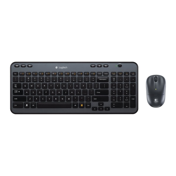 Photos - Keyboard Logitech � MK360 Wireless Straight Full-Size  & Ambidextrous Optical Mouse, Black 920-003376 