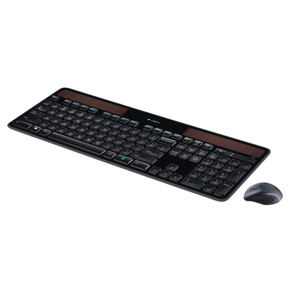 Logitech MK710 Wireless Straight Full Size Keyboard Right Handed Optical  Mouse Black - Office Depot