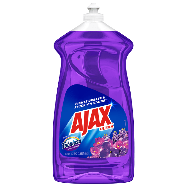 UPC 827854012696 product image for AJAX Ultra Liquid Dish Soap With Fabuloso, Lavender Scent, 52 Oz | upcitemdb.com