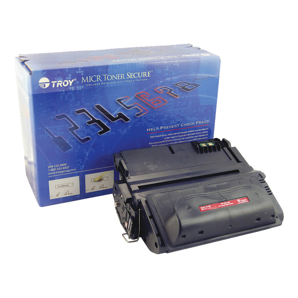 Troy Remanufactured Black Toner Cartridge Replacement For HP 38A, Q1338A, TRS0281118001