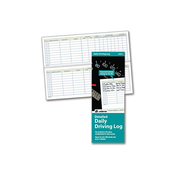 UPC 087958000153 product image for Adams® Detailed Daily Driving Log, 9